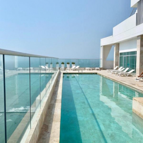 Apartamento con vista al Mar y Piscina Bocagrande Cartagena